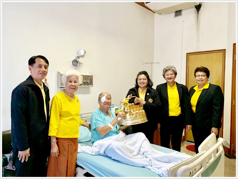 ﻿กรมบังคับคดีเยี่ยมให้กำลังใจนายเศรษฐี สุรศิลป์ เครือข่ายบังคับคดีและวิทยากรตัวคูณ ณ โรงพยาบาลศรีนครินทร์ จังหวัดขอนแก่น 